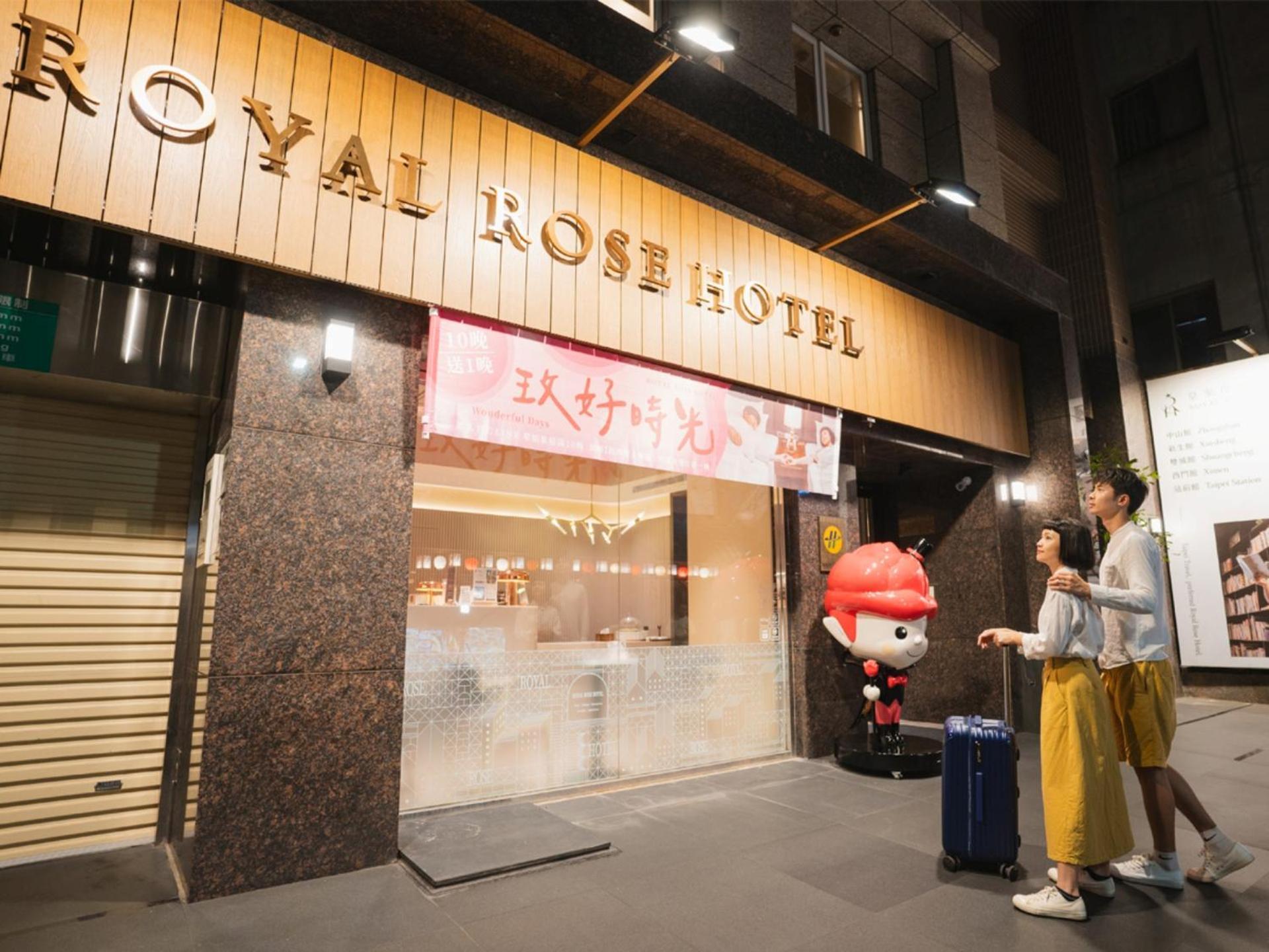 Royal Rose Hotel Zhongshan Taipei Dış mekan fotoğraf